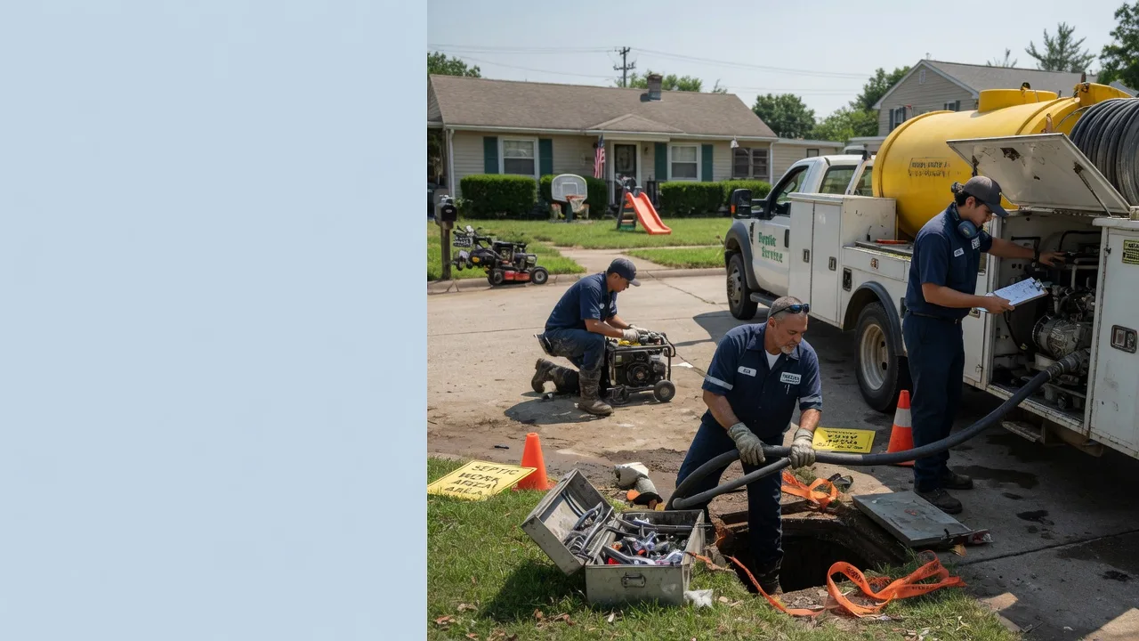 Septic Tank Pumping in Molino, FL near me